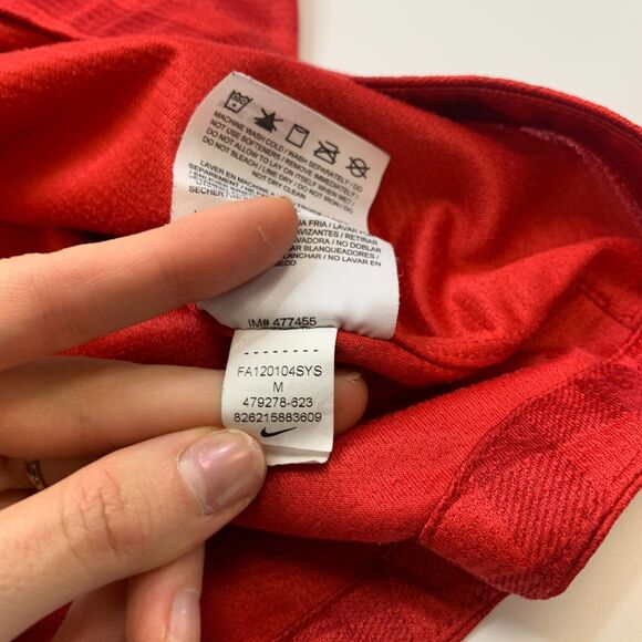 Nike Manchester United Home Jersey Men M Medium Red Soccer Football *Custom Name - Picture 10 of 15